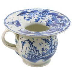 English Pearlware Lady's Spittoon